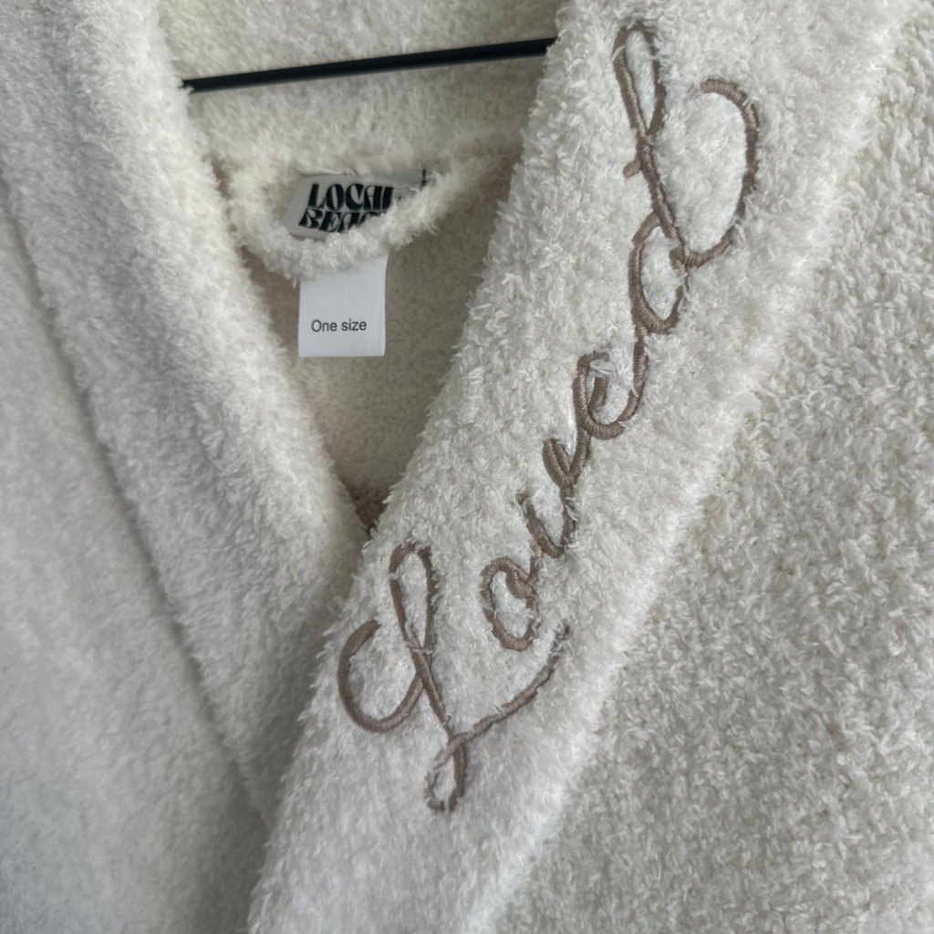 Local Beach Love Collection Heart Luxe Robe