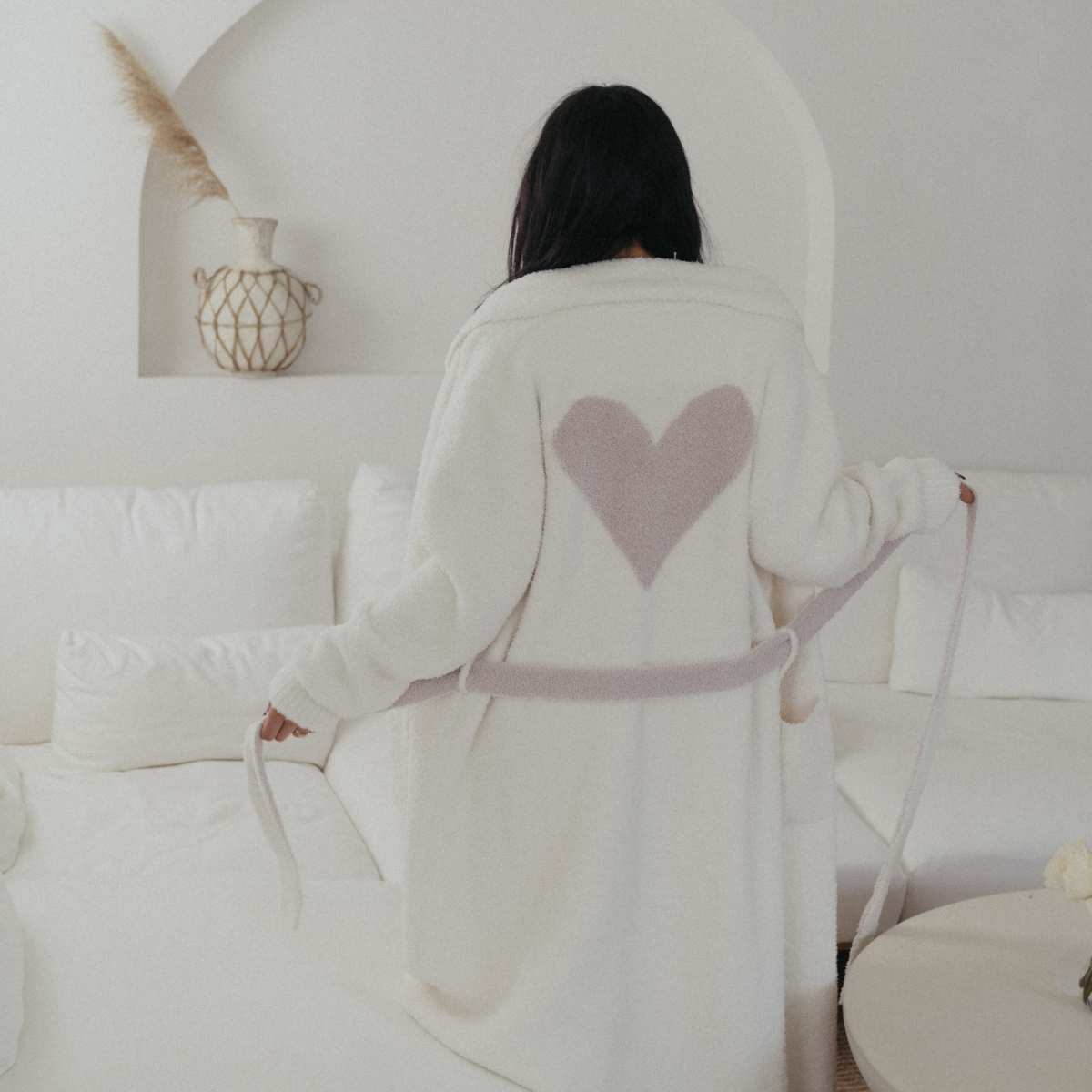 Local Beach Love Collection Heart Luxe Robe
