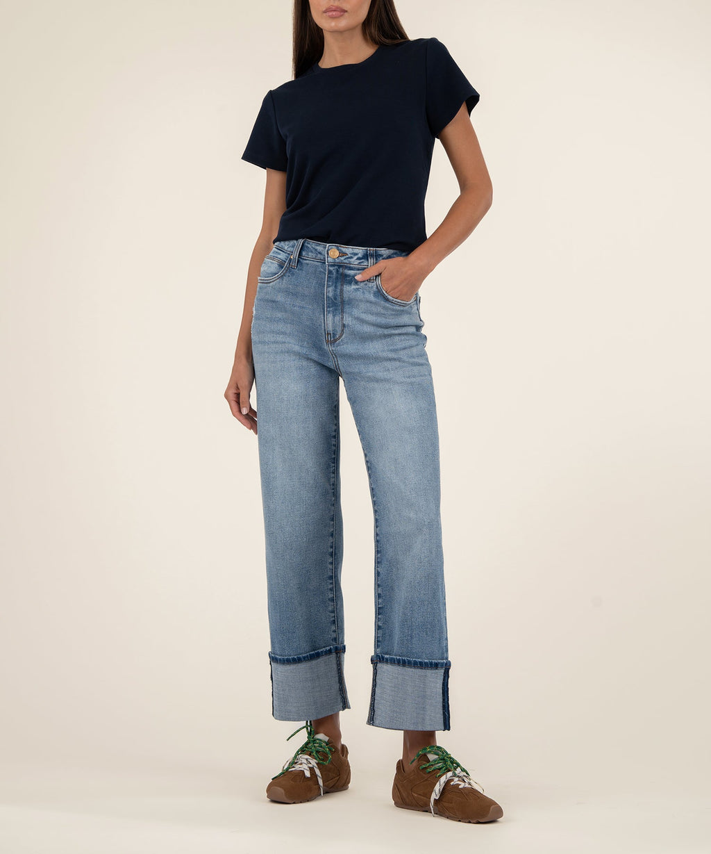 Sienna High Rise Straight, Petite in Love Wash