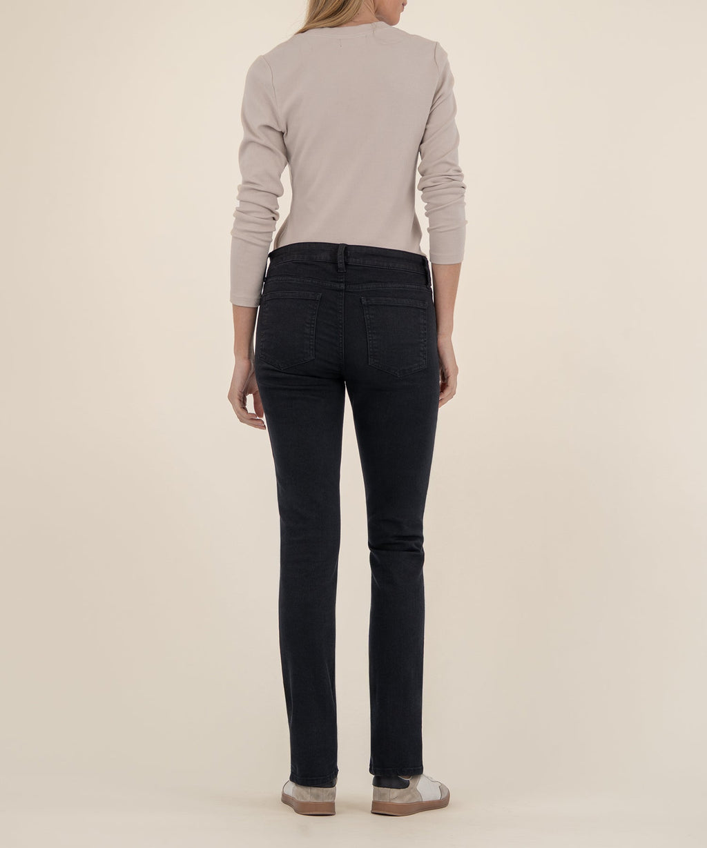 Catherine Mid Rise Boyfriend, Petite in Black